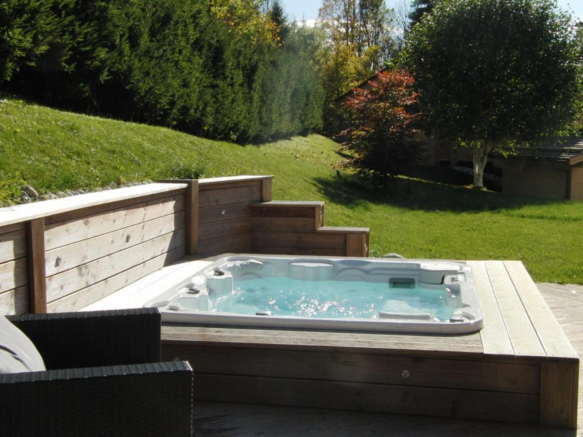 Chalet Grand Confort 5 Chambres, Jacuzzi, Sauna, 150M Des Pistes - Fr-1-391-91 Le Grand-Bornand Eksteriør billede