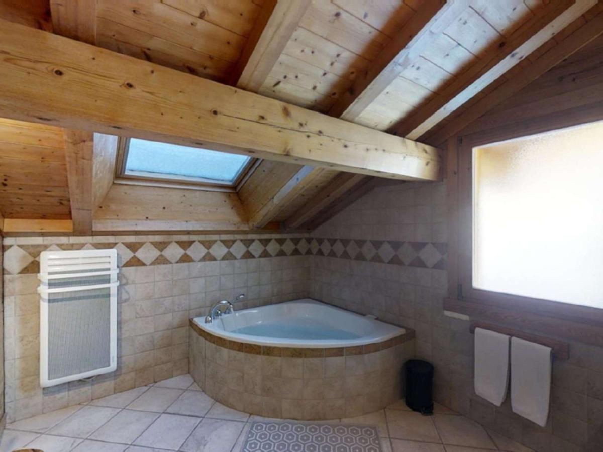 Chalet Grand Confort 5 Chambres, Jacuzzi, Sauna, 150M Des Pistes - Fr-1-391-91 Le Grand-Bornand Eksteriør billede